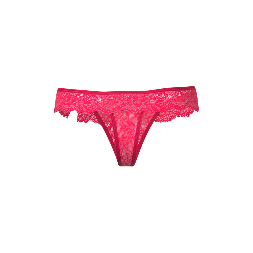 Magic Silk Get It Girl Flutter Thong – Diva Pink – L/XL