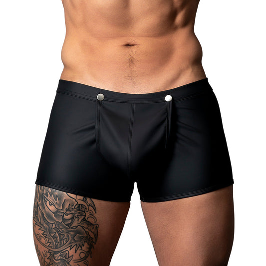 Male Power Snap Off Short Men's Underwear – Black