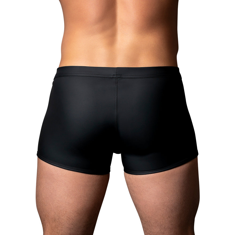 Male Power Snap Off Short Men's Underwear – Black