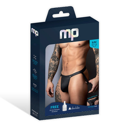 Male Power Oh Snap! Snap Off Jock – Breakaway Design – Black – L/XL