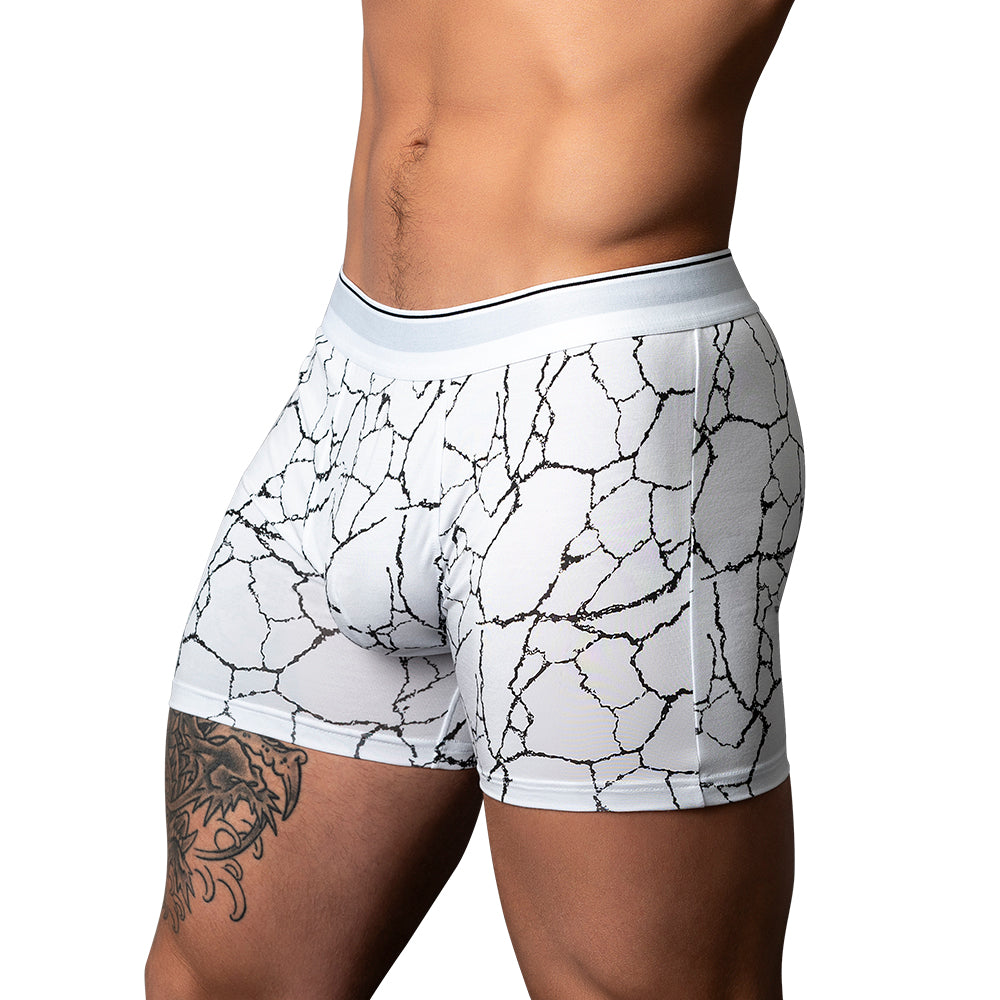 Male Power Soo Cumfy Boxer Brief - Black - Mid-Length with Contoured Pouch