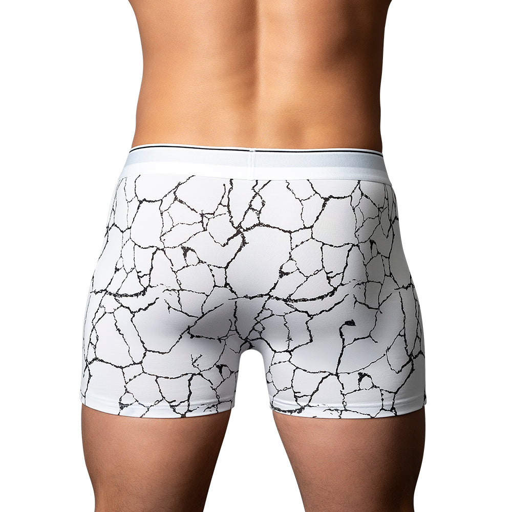 Male Power Soo Cumfy Boxer Brief - Black - Mid-Length with Contoured Pouch