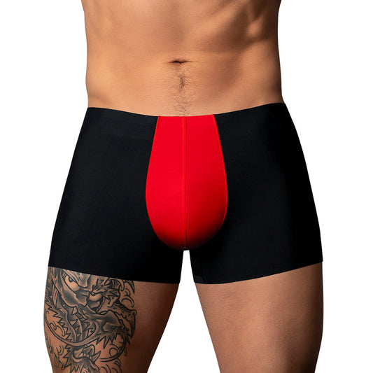 Male Power Hot Mesh Pouch Short – Black/Red – Men's Mesh Underwear