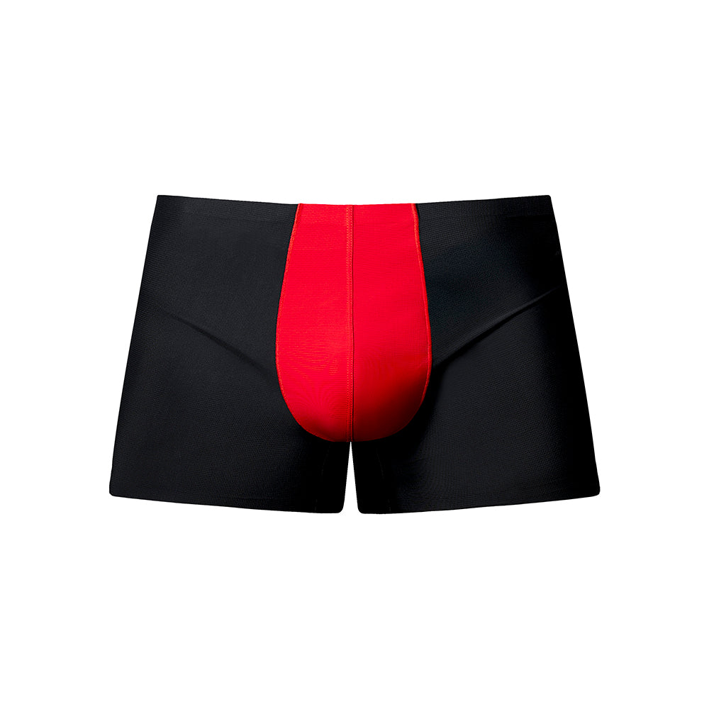 Male Power Hot Mesh Pouch Short – Black/Red – Men's Mesh Underwear