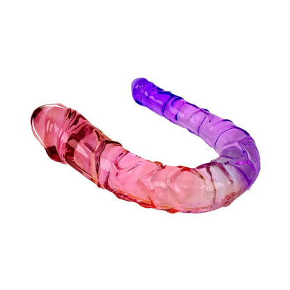 Adam & Eve Sunset Dreams Double Ended Dong with Two Phallic Heads - Multi-Color
