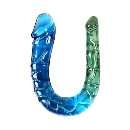 Adam & Eve Sensual Seaside Dreams Double Dong – Multi-Color, Waterproof