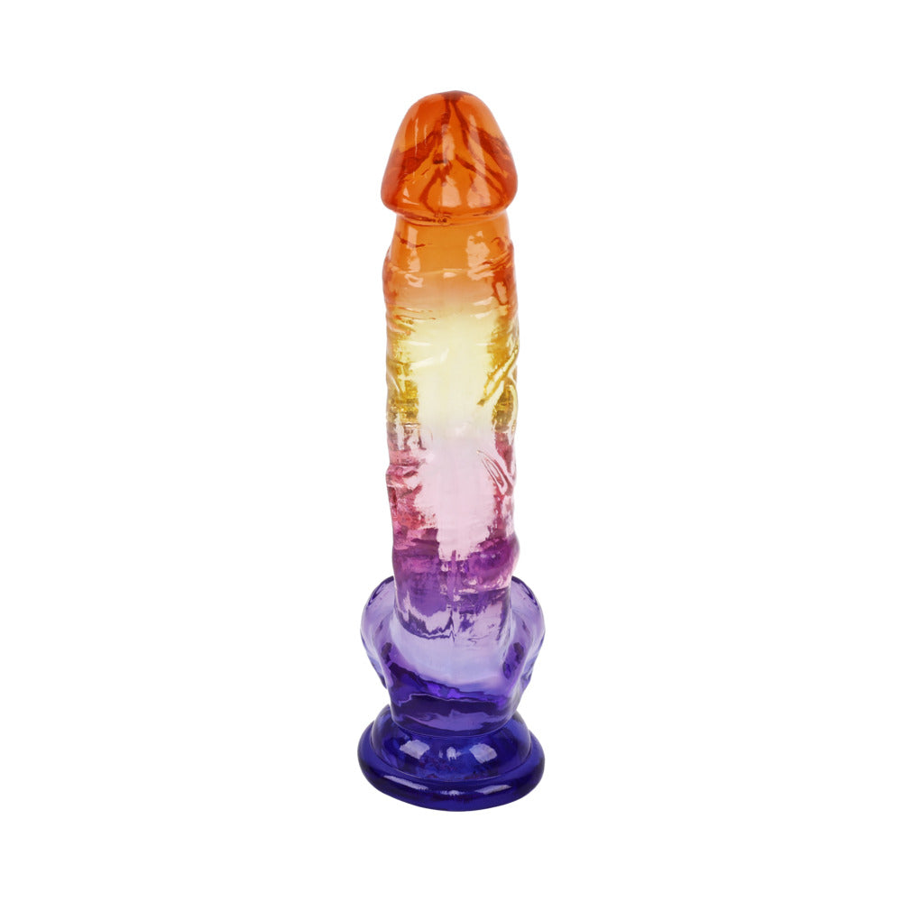 Adam & Eve Sunrise Dreams Realistic Dildo 8.5 in. - Multi-Color