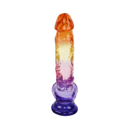 Adam & Eve Sunrise Dreams Realistic Dildo 8.5 in. - Multi-Color