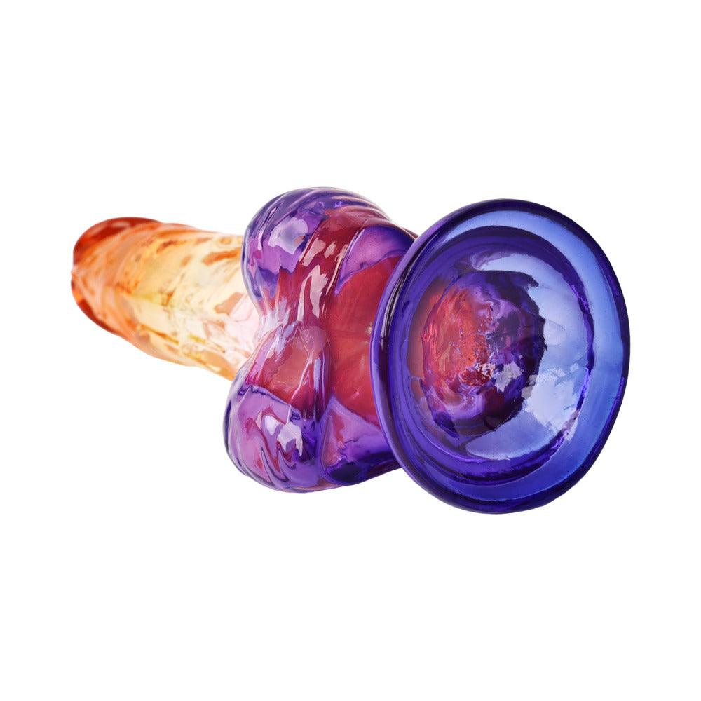 Adam & Eve Sunrise Dreams Realistic Dildo 8.5 in. - Multi-Color