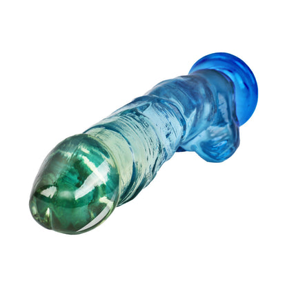Adam & Eve Seaside Dreams Realistic Dildo 8.5 in. - Multi-Color, Waterproof