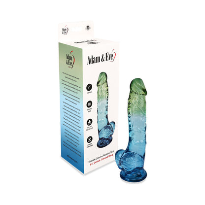 Adam & Eve Seaside Dreams Realistic Dildo 9.5 in. – Multi-Color