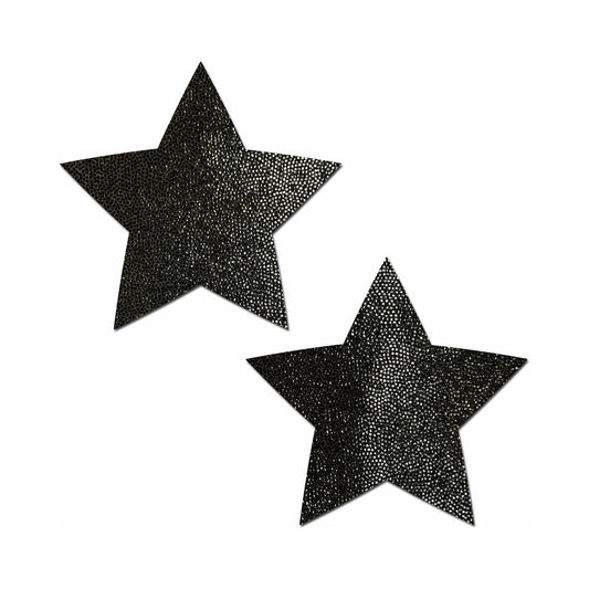 Pastease Everyday Reusable Nipple Pasties – Liquid Black Star