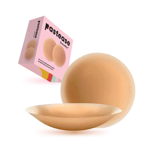 Pastease Halos Silicone Nipple Covers – Large D+ Cup – Fuchsia