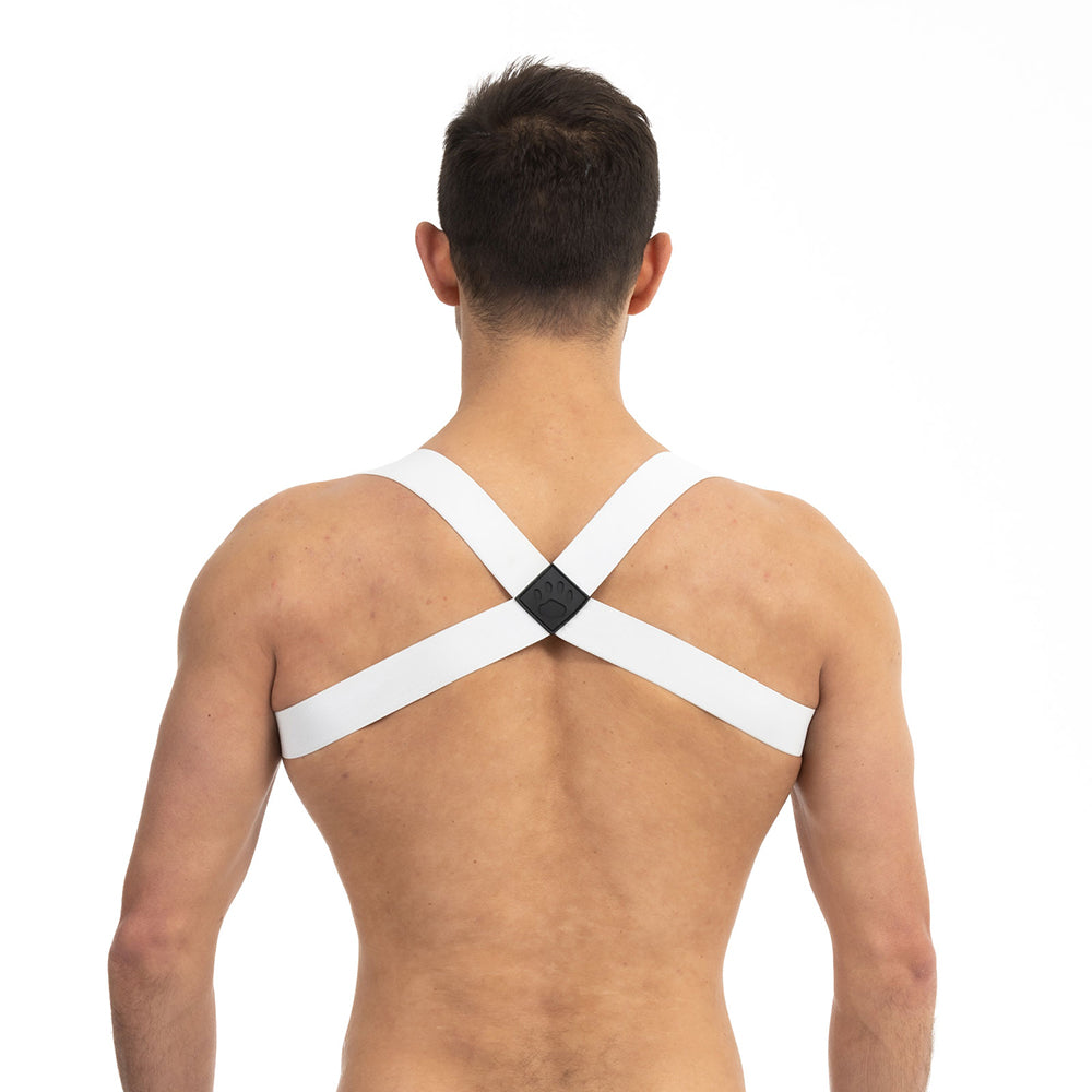 Prowler RED Sports Harness Lite – White – L/XL
