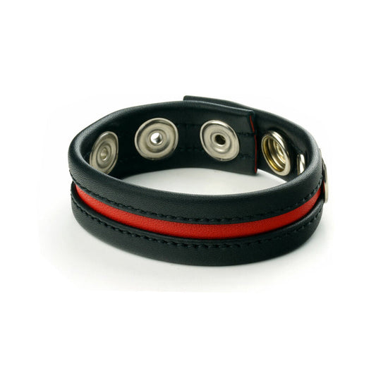 Prowler RED Cock Strap - Black and Red Color