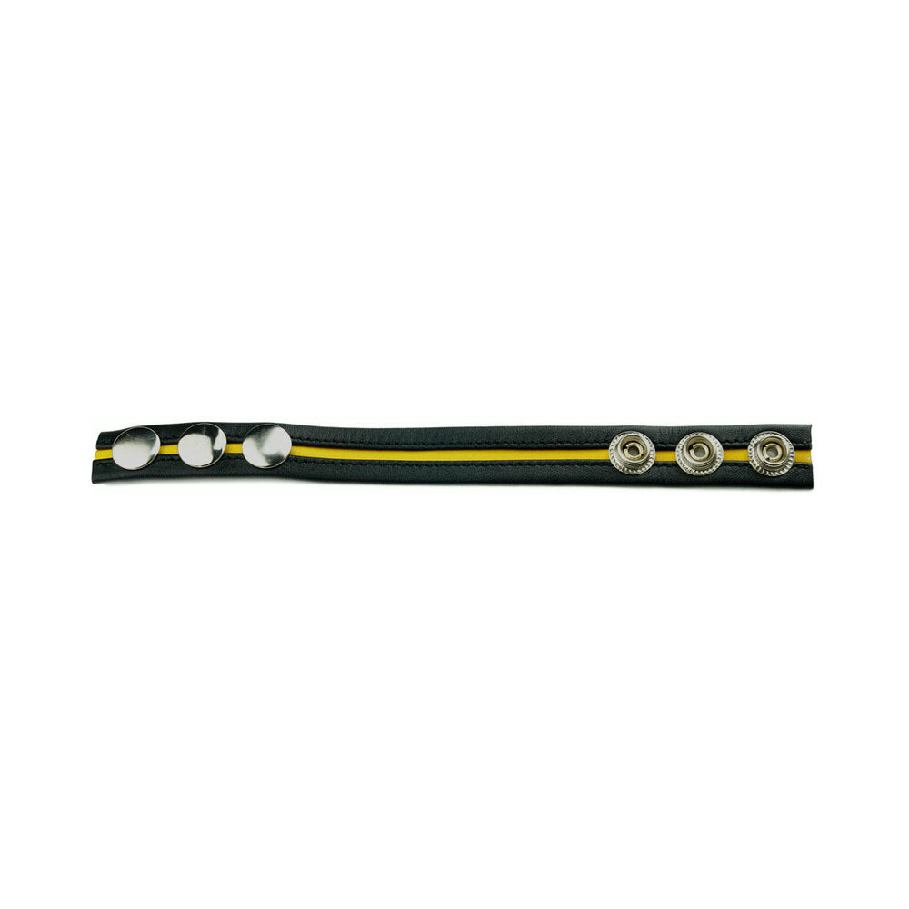 Prowler RED Cock Strap - Black and Yellow