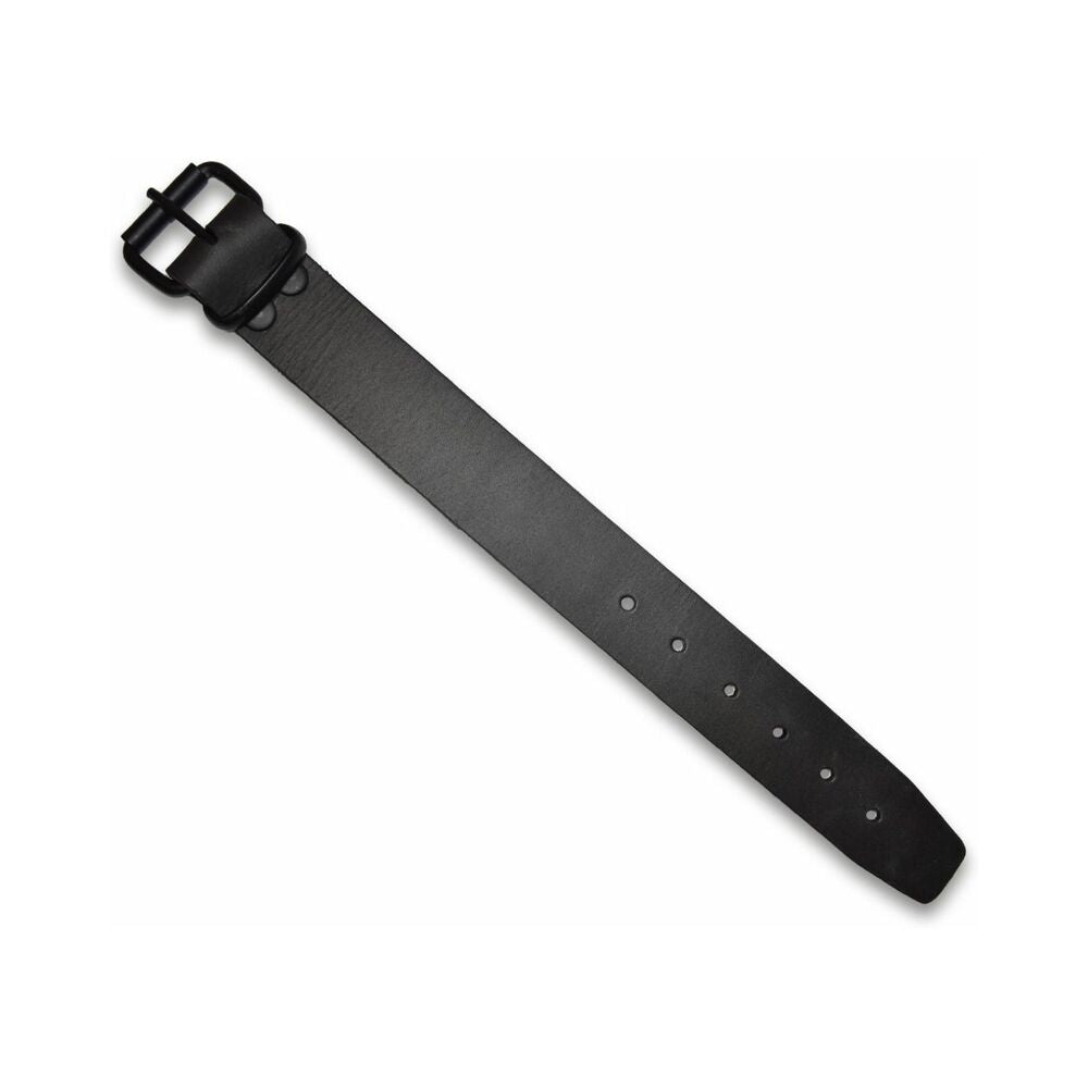 Prowler RED Leather Buckle Bicep Band - Size M - Black