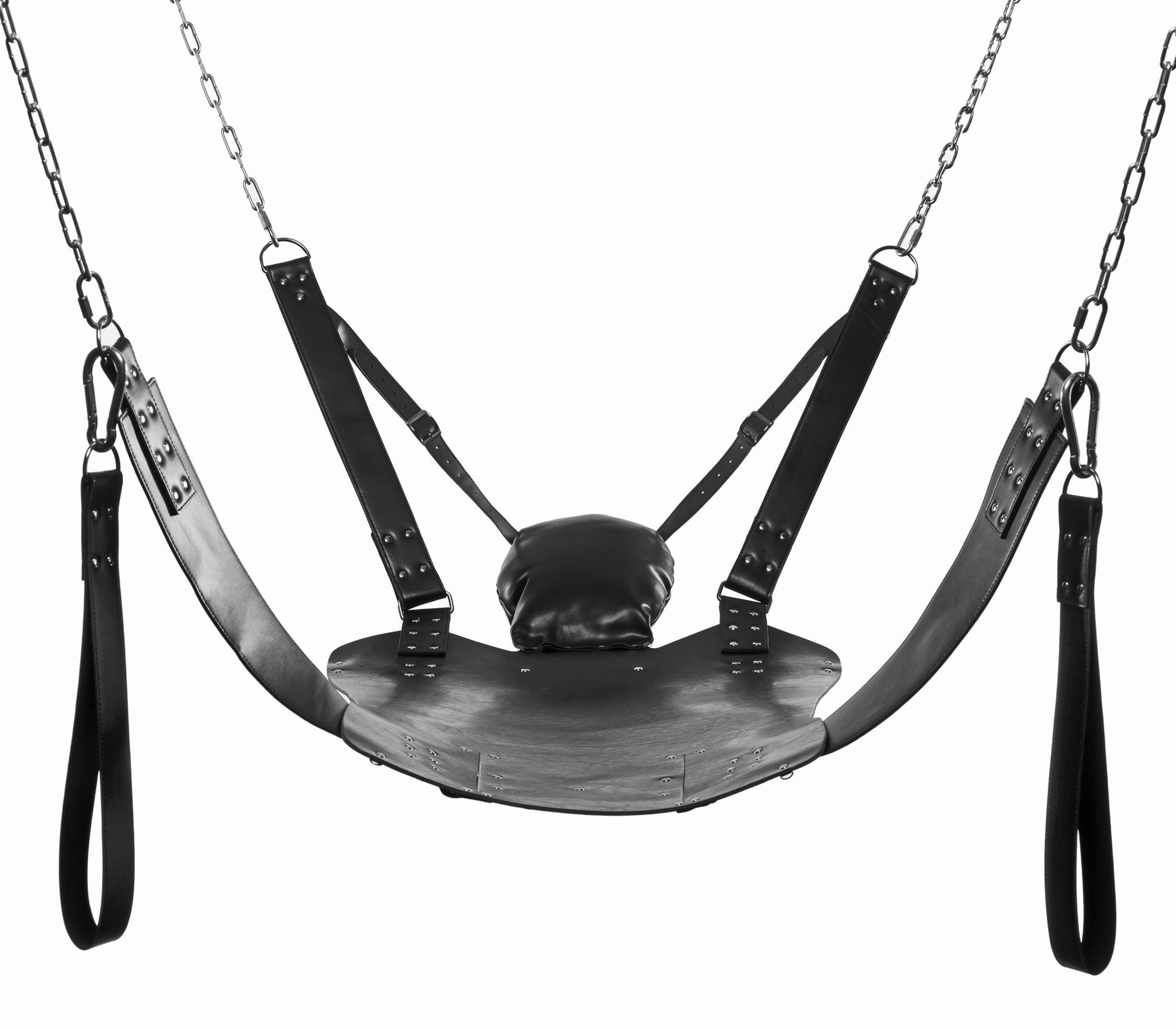 XR Brands Extreme Sling Bondage Sling with Adjustable Straps – Black