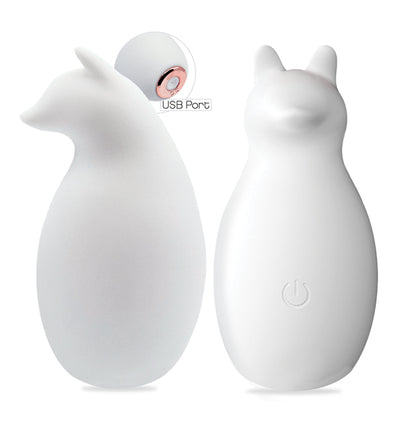 Buzzy Buddies Sexy Like a Fox Clitoral Stimulator – White
