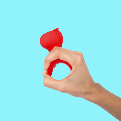 Cute Little Fuckers Morrie Vibrating Mushroom Toy – Red