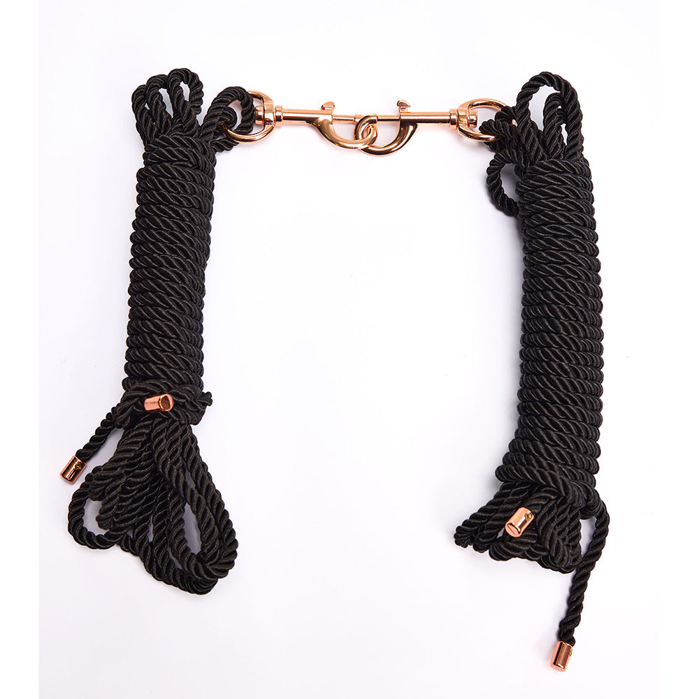 Coquette Pleasure Rope Set – Shibari Design – Black