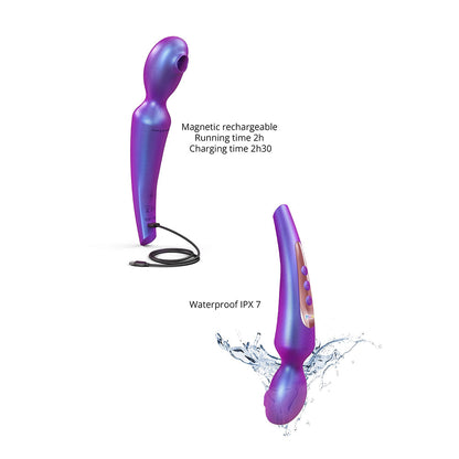 Love To Love Pleaser Iridescent Night Wand – Purple