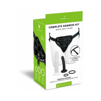 Me You Us Complete Harness Kit – Clear and Black