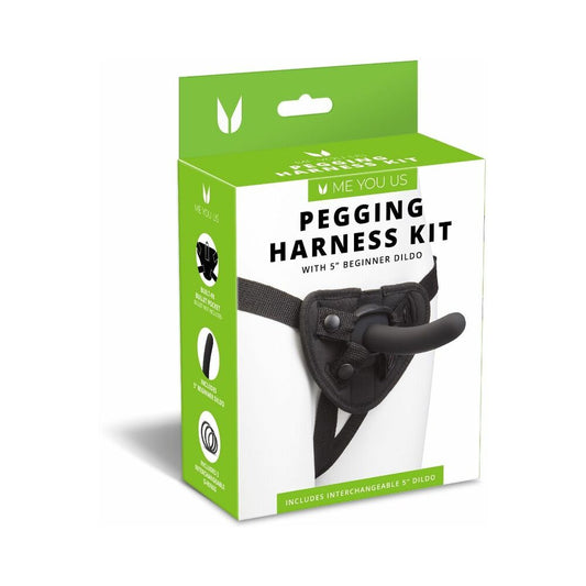 Me You Us Pegging Harness Kit – Black