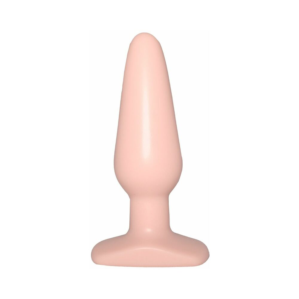 Me You Us Vanilla Medium Anal Plug – Tapered Shape with Flared Base