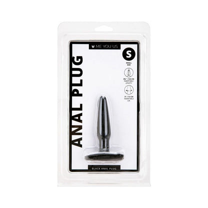 Me You Us Black Small Anal Plug