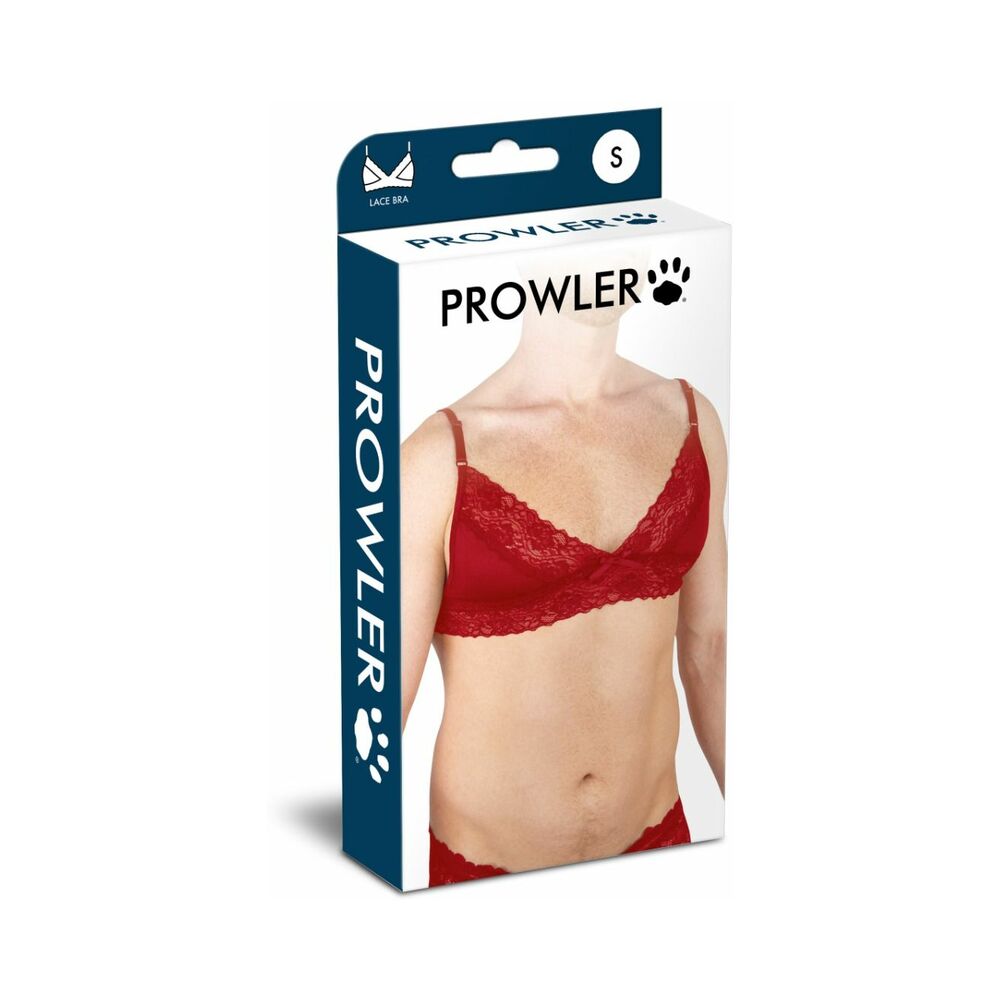 Prowler Lace Bra – Red – Size S