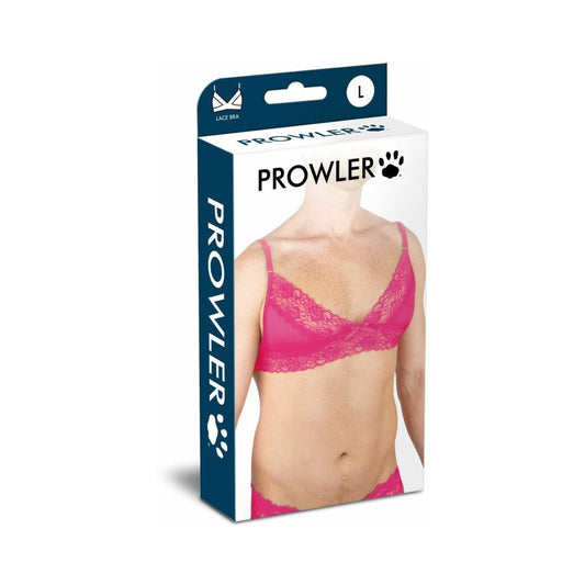 Prowler Lace Bra – Hot Pink – Size L