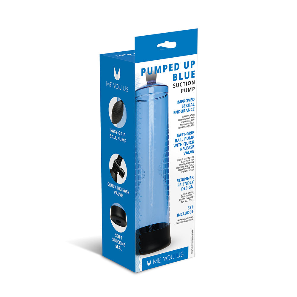 Me You Us Pumped Up Pump – Blue