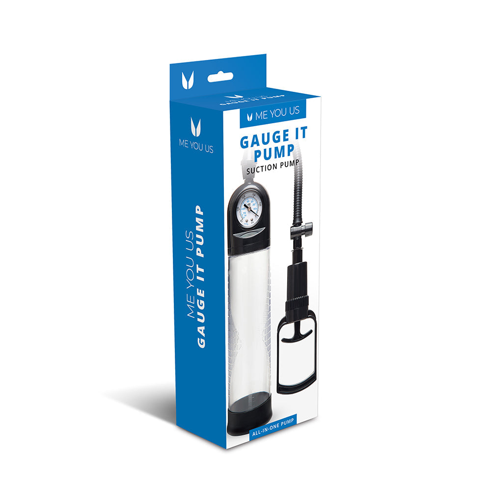 Me You Us Gauge It Pump – Clear