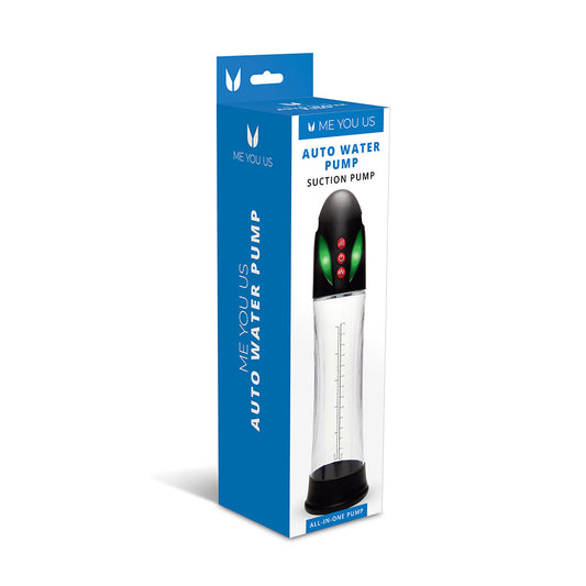 Me You Us Auto Water Pump – Suction Pump with 8 Modes – Clear