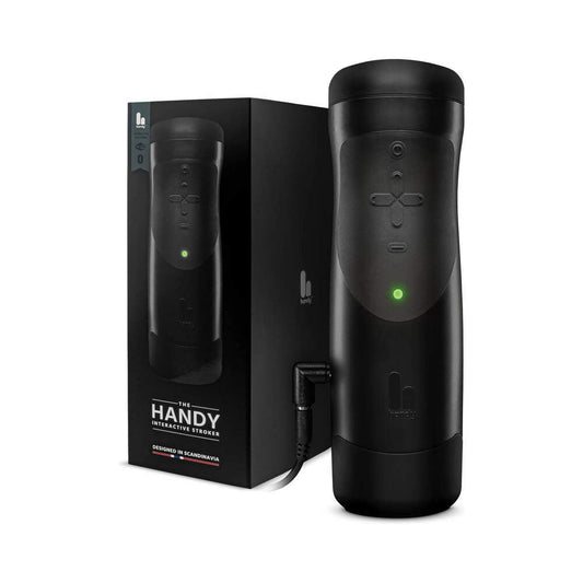 The Handy Automatic Masturbator - Black - Media Synchronization