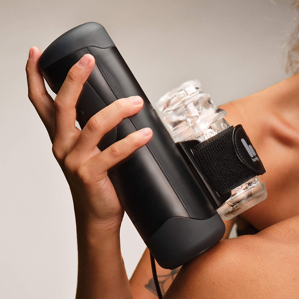 The Handy Automatic Masturbator - Black - Media Synchronization