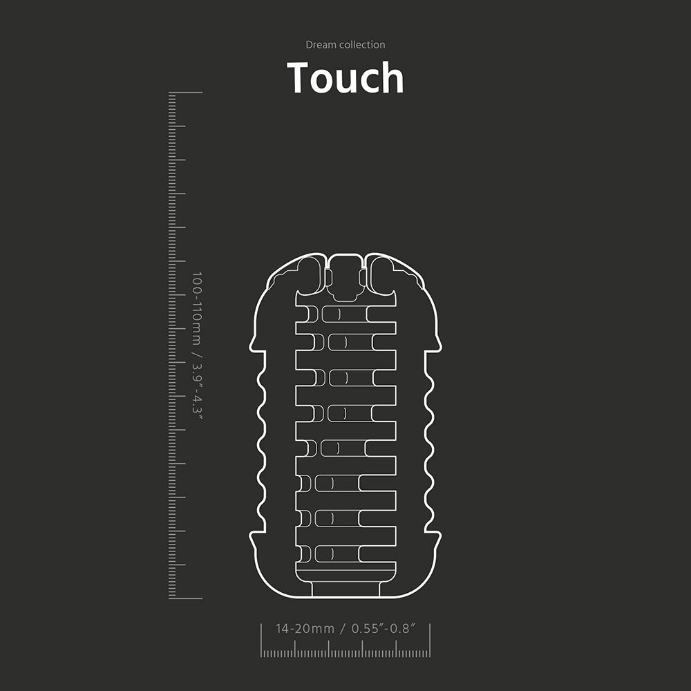 The Handy Dream Collection Touch Sleeve – Clear – Open-Ended Design