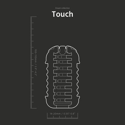 The Handy Dream Collection Touch Sleeve – Clear – Open-Ended Design