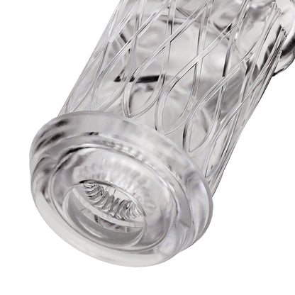 The Handy Dream Collection Lotus Sleeve – Clear Vaginal Sensation Sleeve