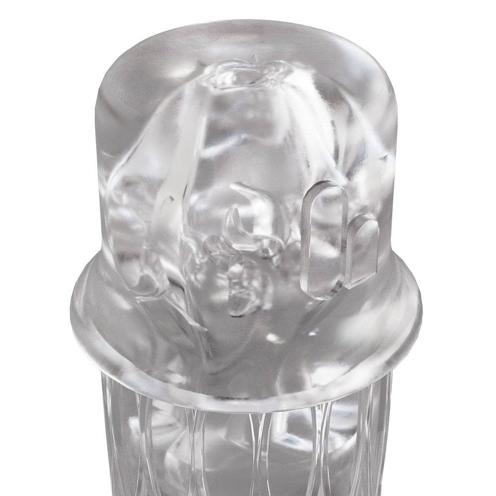 The Handy Dream Collection Lotus Sleeve – Clear Vaginal Sensation Sleeve