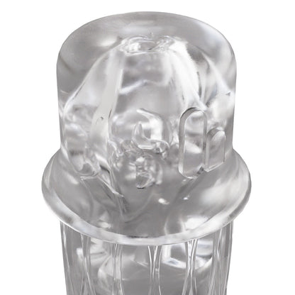 The Handy Dream Collection Lotus Sleeve – Clear Vaginal Sensation Sleeve