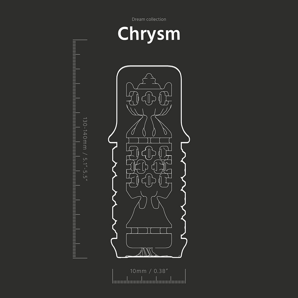 The Handy Dream Collection Chrysm Sleeve – Clear, TPE Material