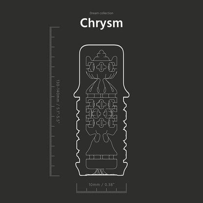 The Handy Dream Collection Chrysm Sleeve – Clear, TPE Material