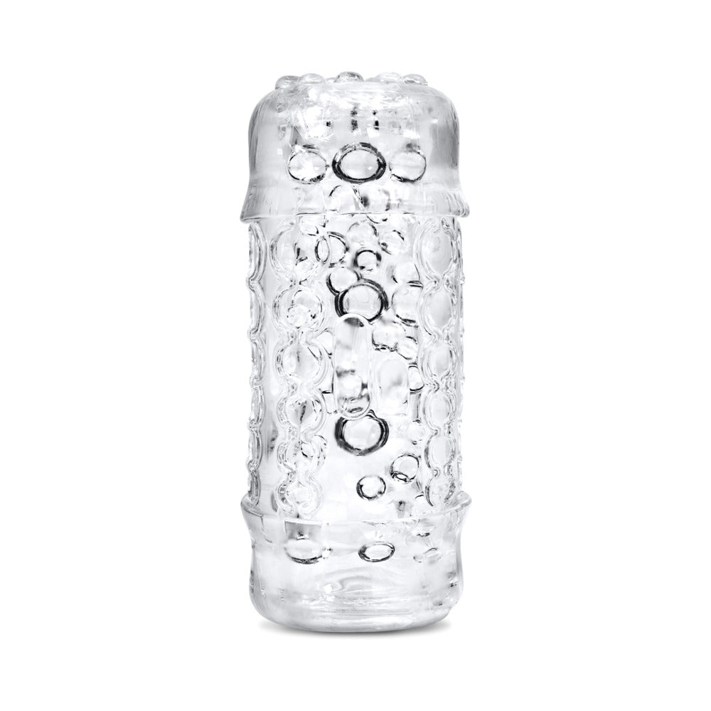 The Handy Mermaid Collection Pearl Sleeve – Clear, Open-Ended Stimulation Sleeve
