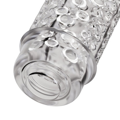 The Handy Mermaid Collection Pearl Sleeve – Clear, Open-Ended Stimulation Sleeve