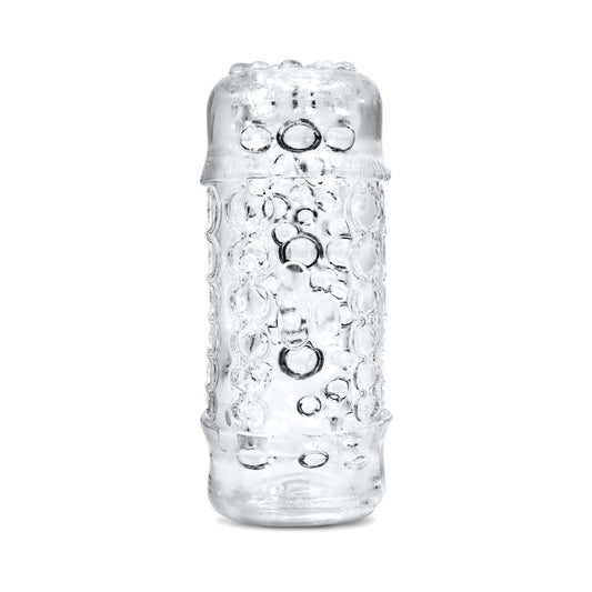 The Handy Mermaid Collection Coral Sleeve - Open-Ended Stimulation - Clear