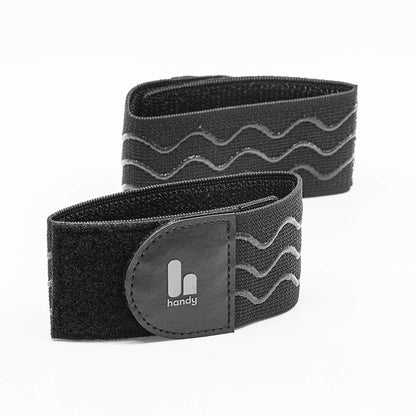 The Handy TrueGrip Pro Band – Adjustable Sleeve Holder – Black