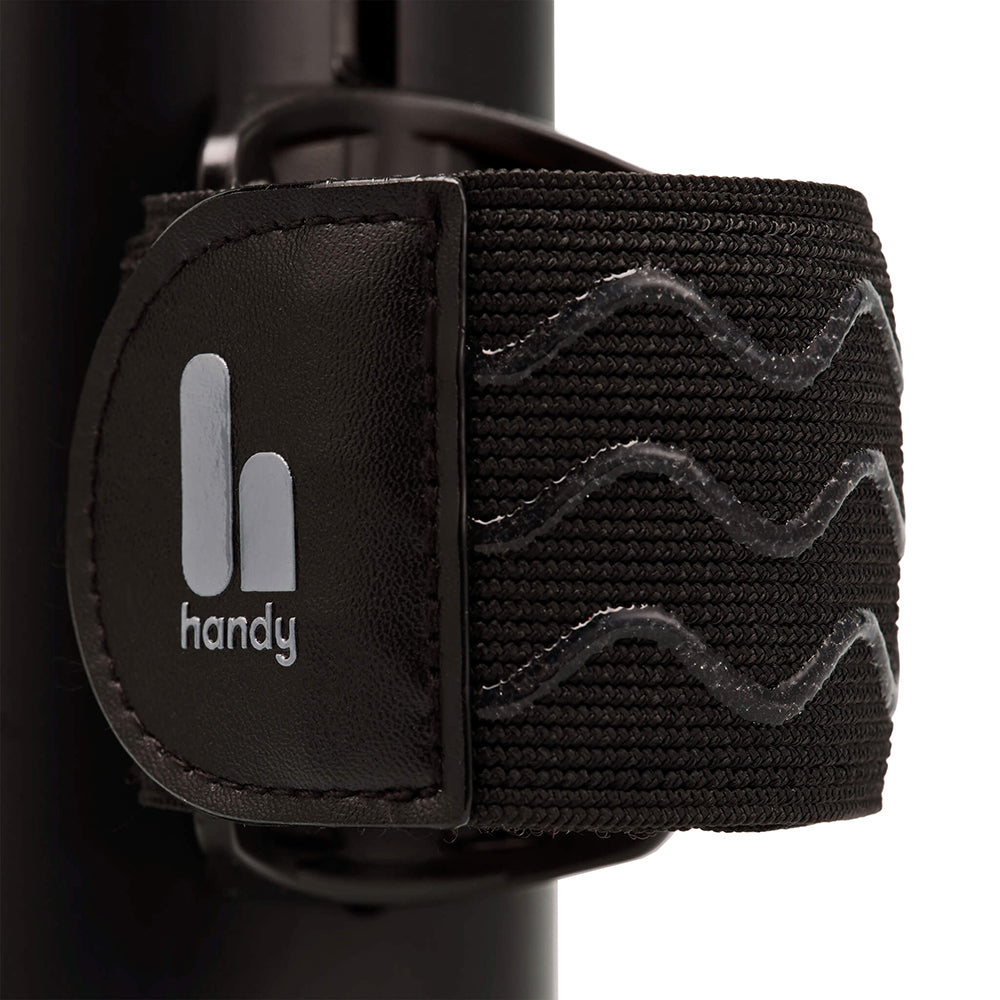The Handy TrueGrip Pro Band – Adjustable Sleeve Holder – Black