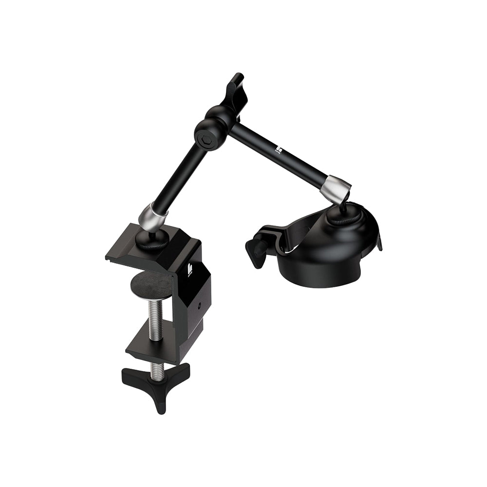 The Handy Handsfree Desk Mount with Adjustable Arm – Black
